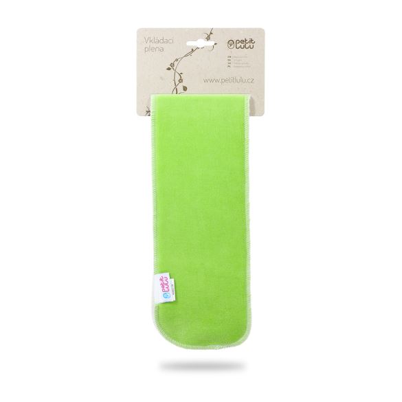 Zelená vkládací plena dlouhá