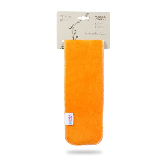 Oranžová vkládací plena dlouhá